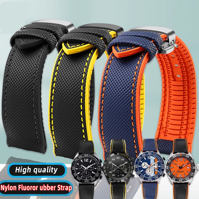 Canvas Strap Watch - 20mm 21mm 22mm Waterproof Wrist Band