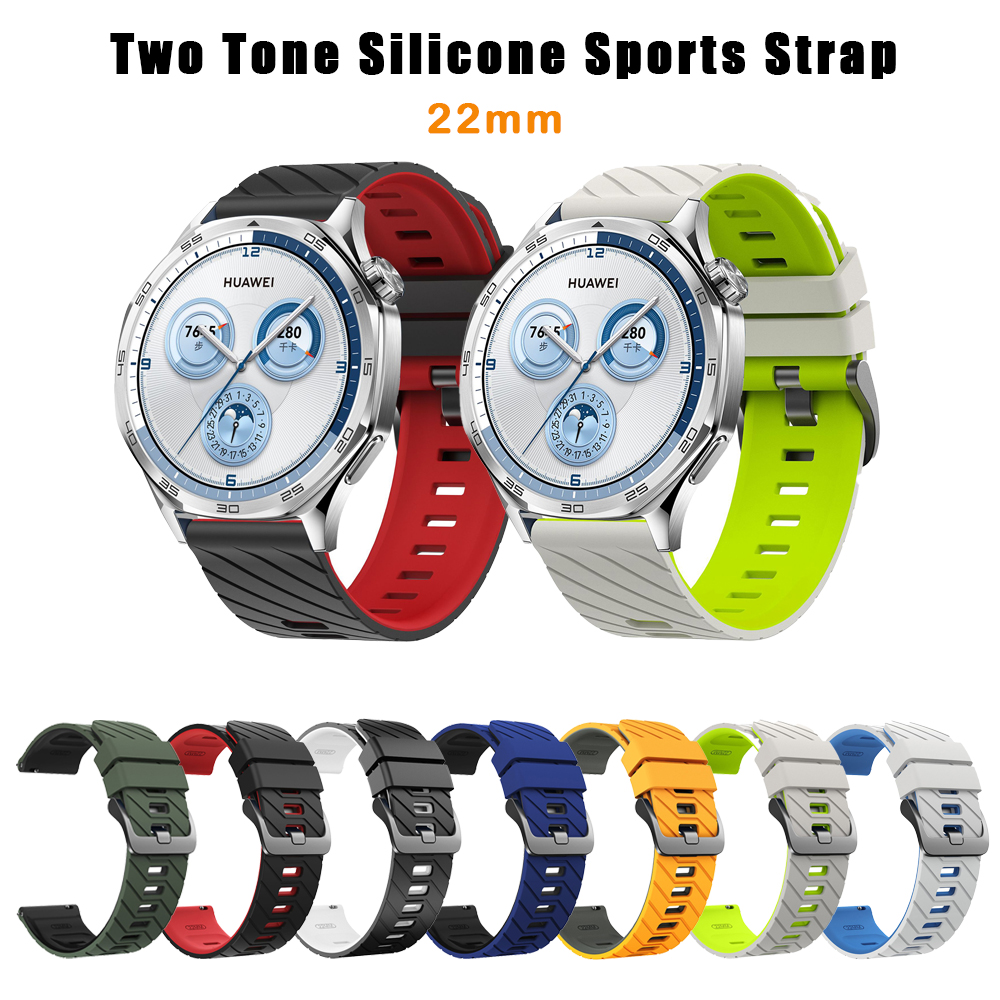 Silicone Watch Band 22Mm - 22mm Sport Silicone Strap for Samsung