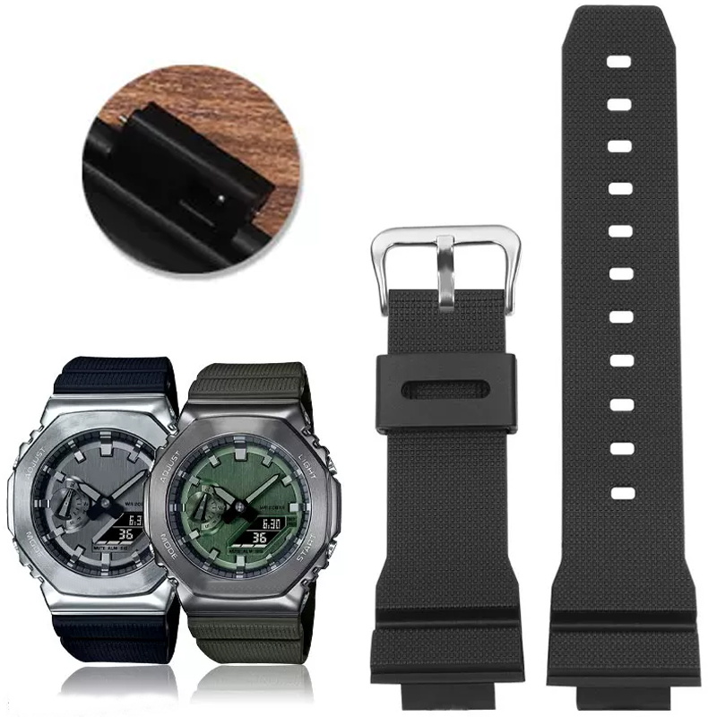 Casio Watch G-Shock Ga-2100 - Rubber Watchbands For Casio G-Shock GM2100