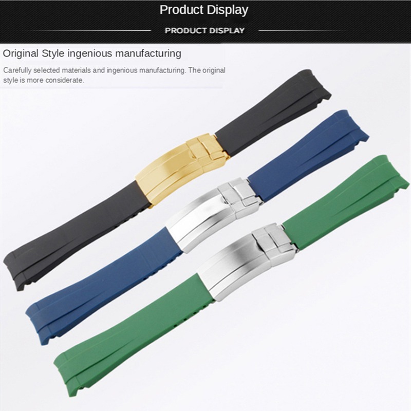 For Rolex 20mm Silicone Watch  - Rolex Watch Submariner recension och pris
