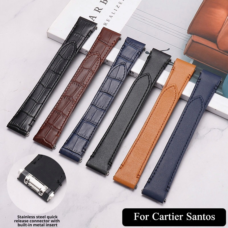 High Quality Cowhide Leather W - Cartier Watch Tank recension och pris