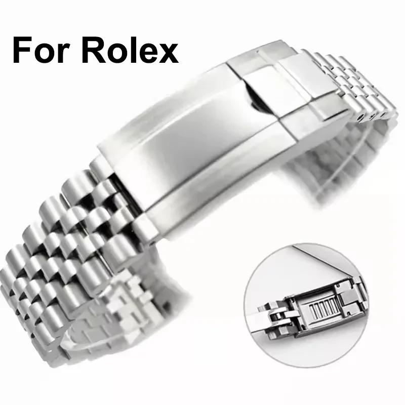 20mm Jubilee 904 Strap For Rol - Rolex Watch Submariner recension och pris