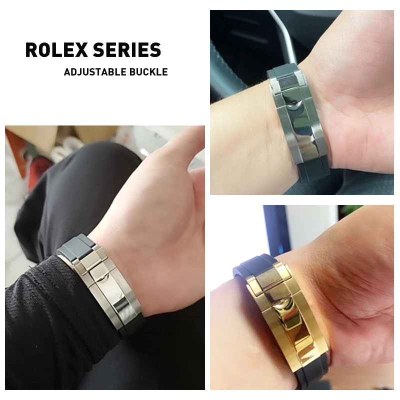 Watch Band Glidelock Clasp For - Rolex Watch Submariner recension och pris