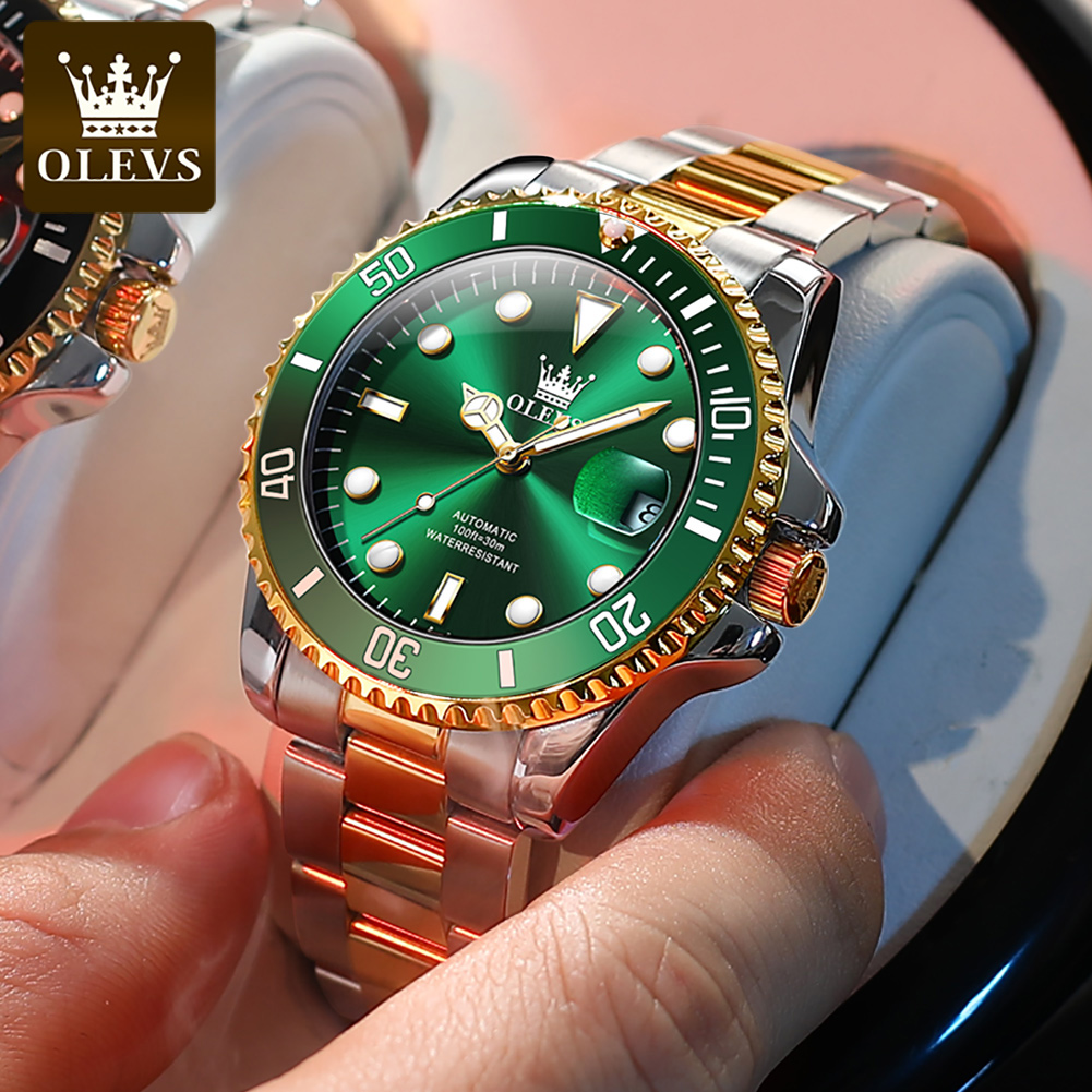 OLEVS 6650 Mechancial Watch fo - Rolex Watch Datejust recension och pris