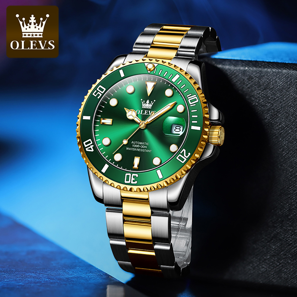 OLEVS 6650 Mechancial Watch fo - Rolex Watch Datejust recension och pris
