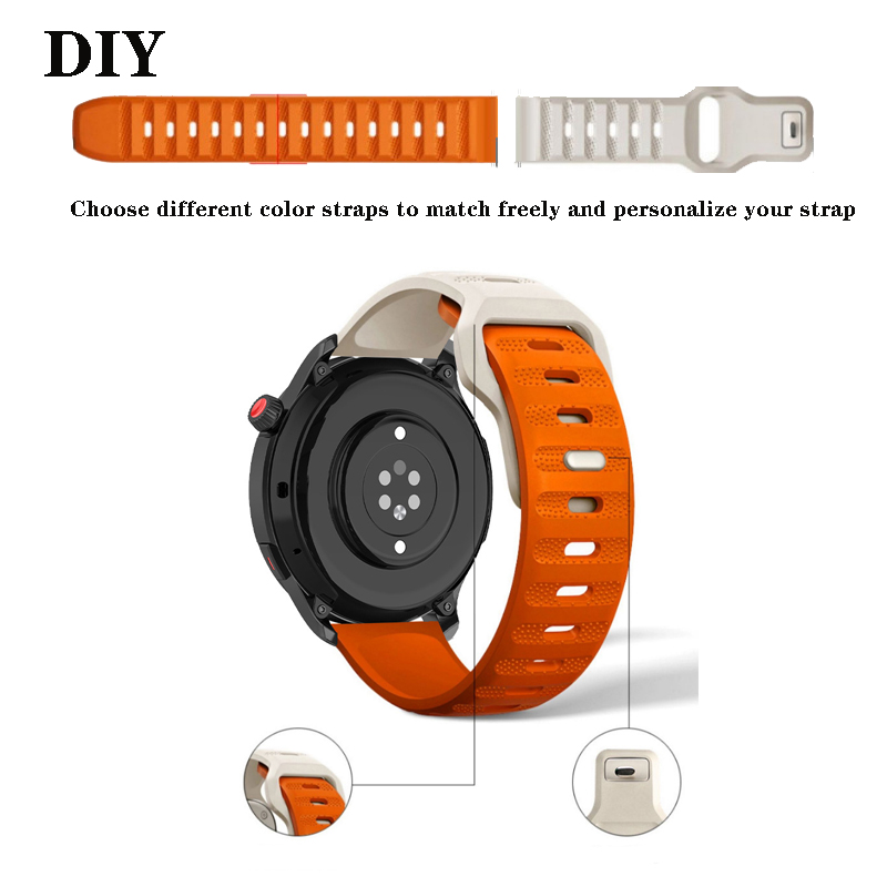20mm 22mm Sport Bracelet Watch - Silicone Watch Band 22Mm recension och pris
