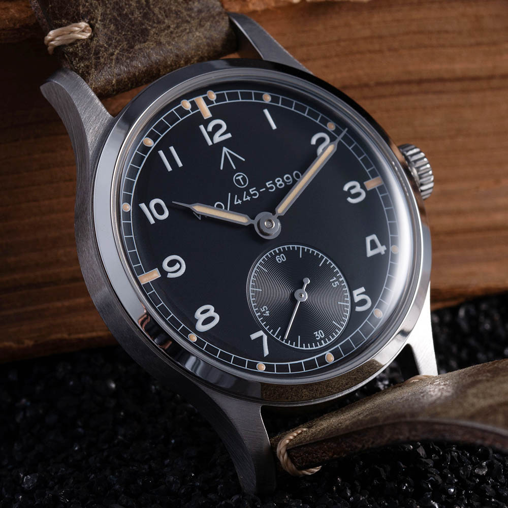 HRUODLAND Military Watch for M - Tropic Strap Vintage recension och pris