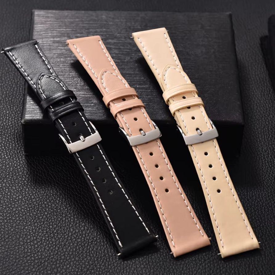 20mm 22mm Leather Strap Leathe - Cartier Watch Tank recension och pris
