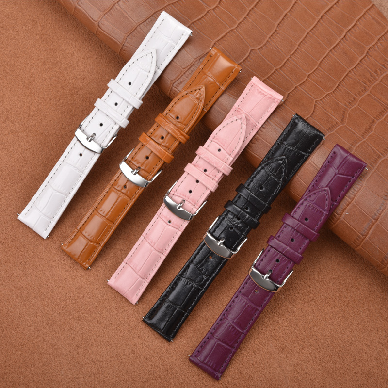 Hot-Selling Double-Layer Cowhi - Leather Strap Quick Release recension och pris
