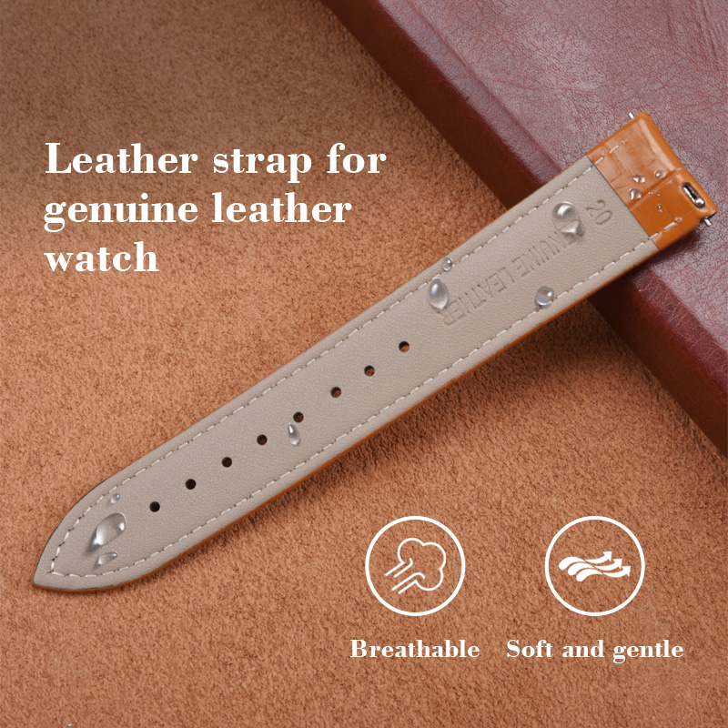 Hot-Selling Double-Layer Cowhi - Leather Strap Quick Release recension och pris