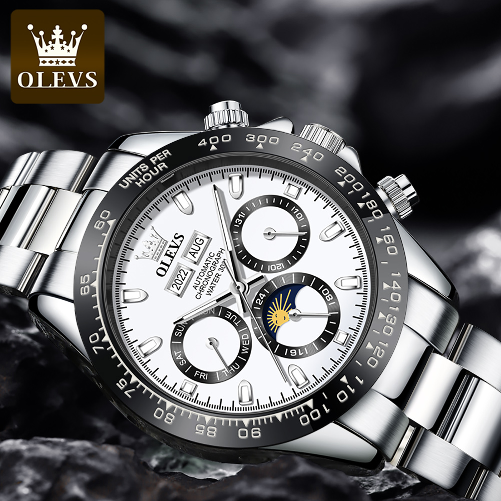 OLEVS 6654 Luxury Mens Watch C - Rolex Watch Datejust recension och pris