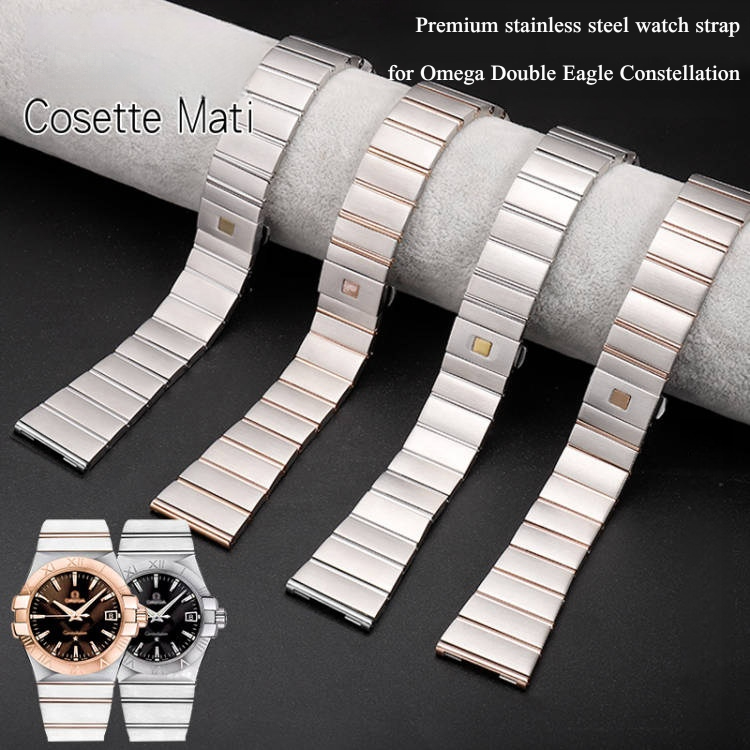Stainless steel strap for Omeg - Omega Watch Constellation recension och pris
