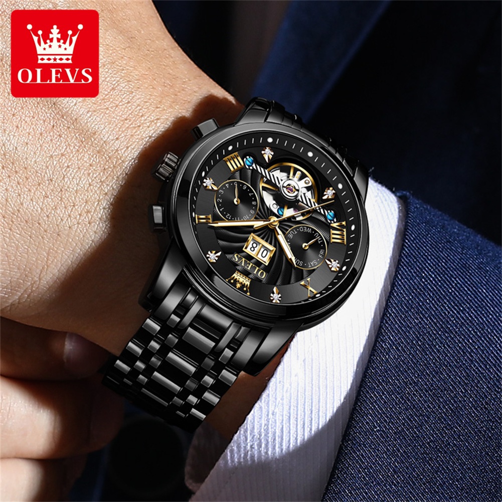 OLEVS Classic Men's Watches To - Rolex Watch Datejust recension och pris