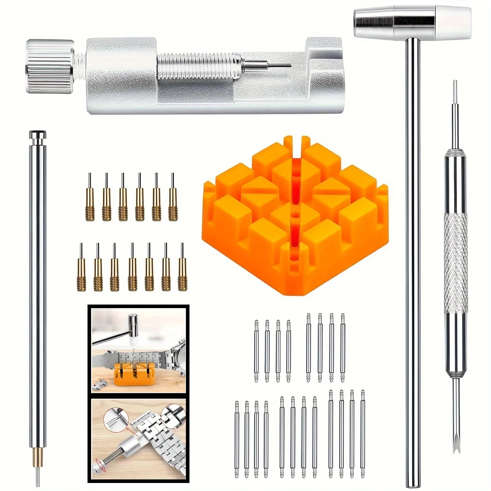 41pcs/set Watch Link , Watch B - Spring Bar Tool Set recension och pris