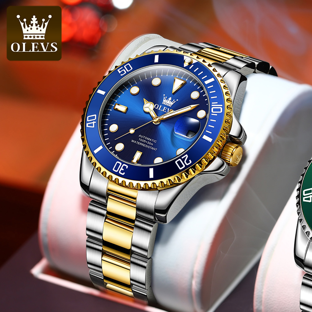 OLEVS 6650 Men Watch Classic O - Rolex Watch Datejust recension och pris