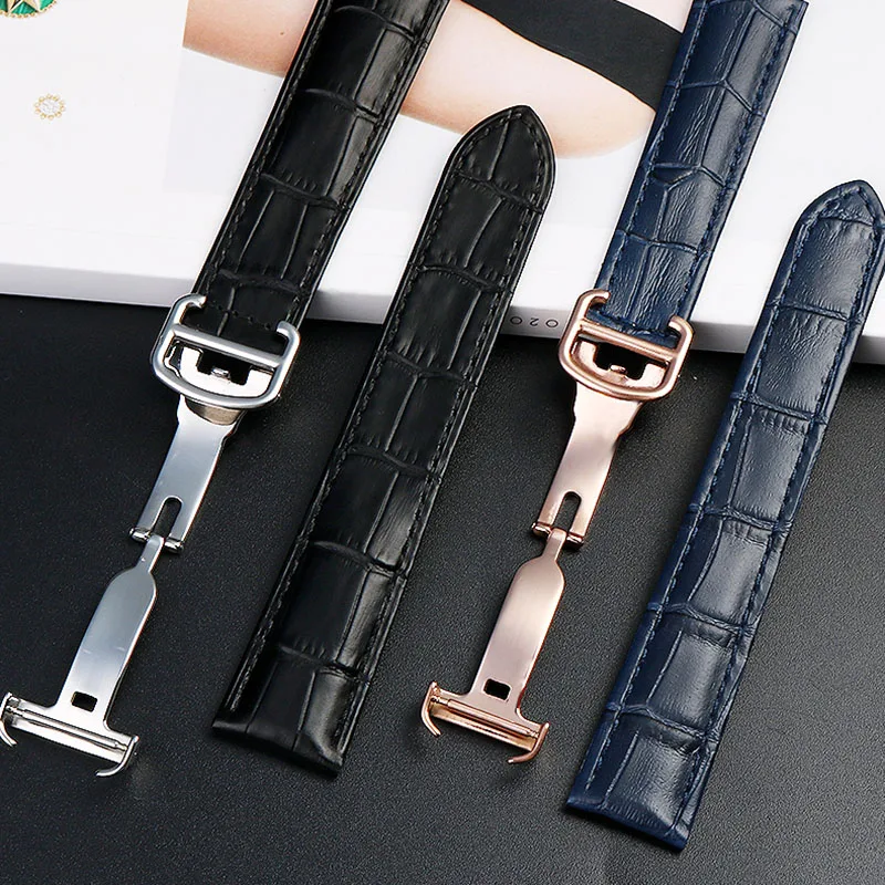 16mm 18mm 20mm Genuine Leather - Cartier Watch Tank recension och pris