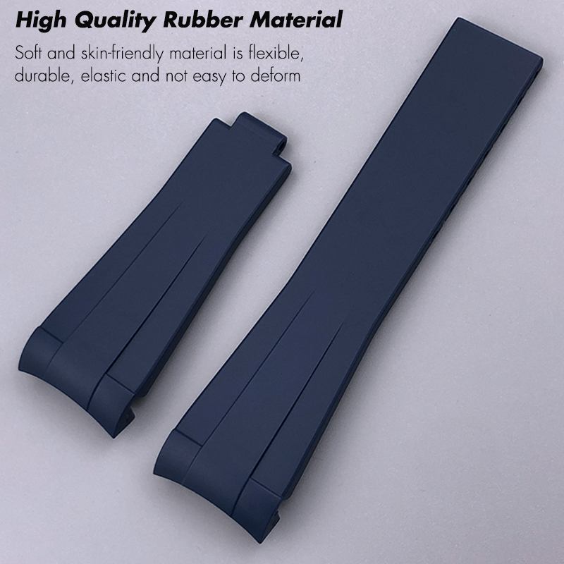 18mm 19mm 20mm 21mm 22mm Rubbe - Rolex Watch Submariner recension och pris