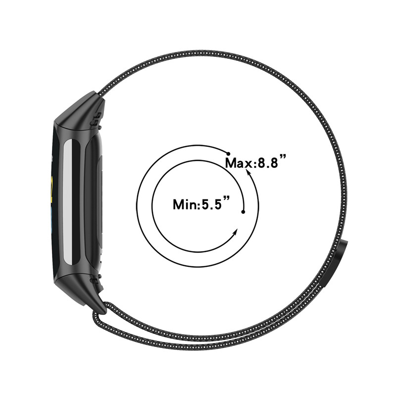 Metal Band For Fitbit Charge 5 - Mesh Strap Metal recension och pris