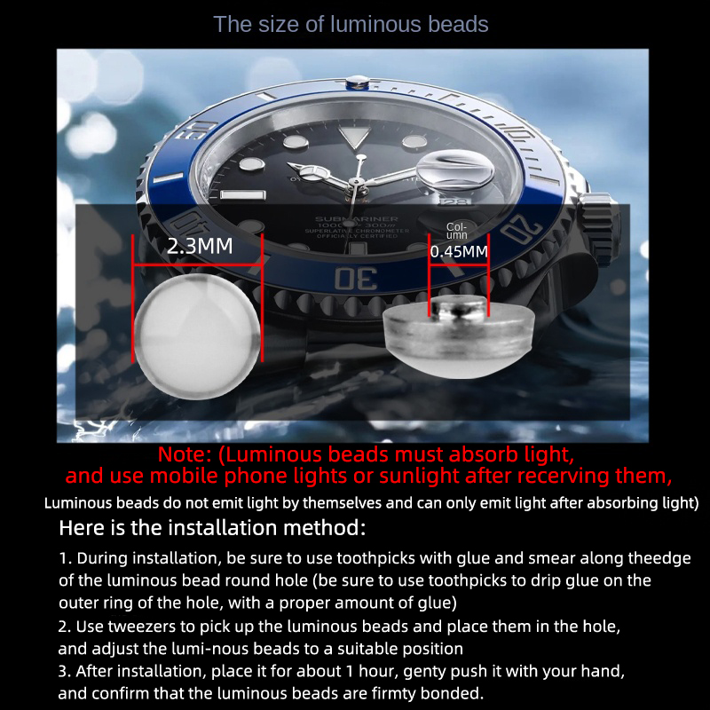 For Rolex Submariner Luminous  - Rolex Watch Submariner recension och pris
