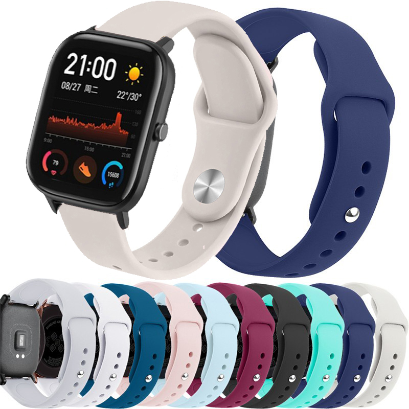 20mm/22mm Watch straps For Ama - Silicone Watch Band 22Mm recension och pris