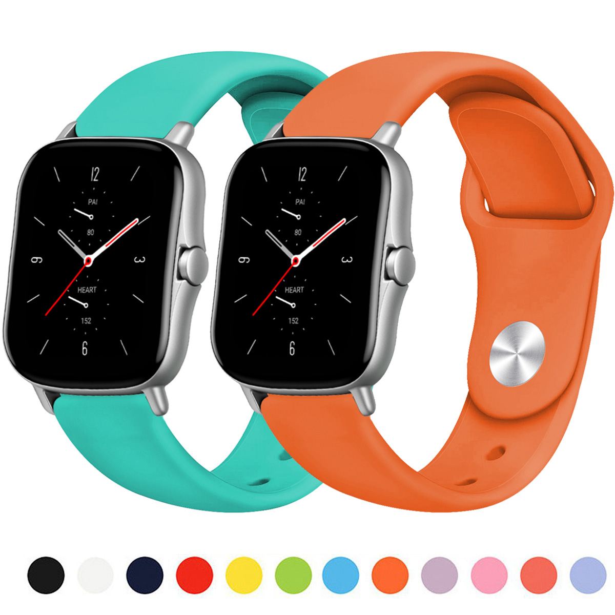 20mm/22mm Watch straps For Ama - Silicone Watch Band 22Mm recension och pris