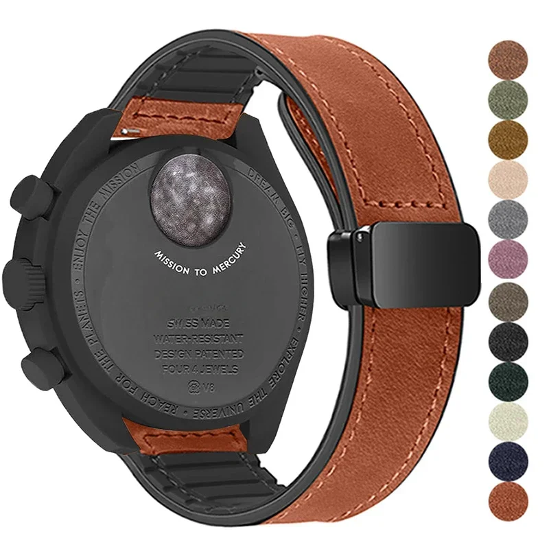 20mm Silicone Leather Watch St - Omega Watch Constellation recension och pris